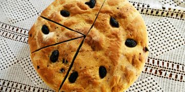 Chalkidiki's Traditional Olive Bread